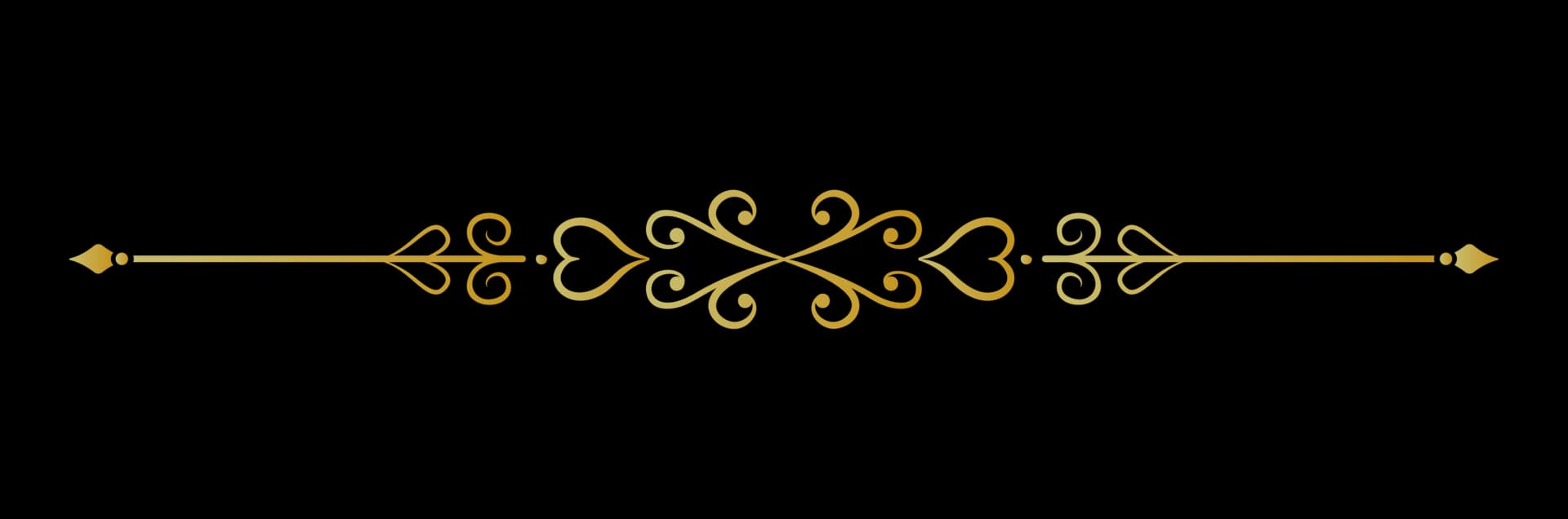 Gold Divider